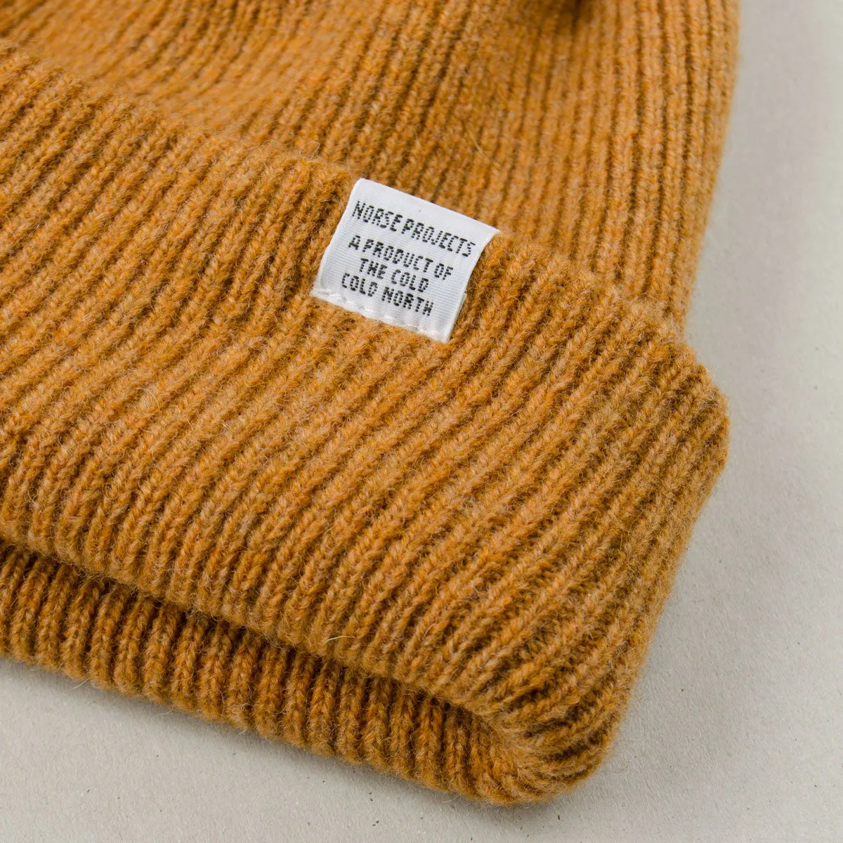 Norse Projects - Norse Beanie - Montpellier Yellow