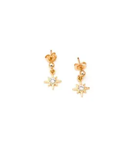 North Star Post Earrings