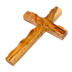 Olive Wood Wall Handmade Cross Christian from Holyland Bethlehem 4.9/12.5 cm