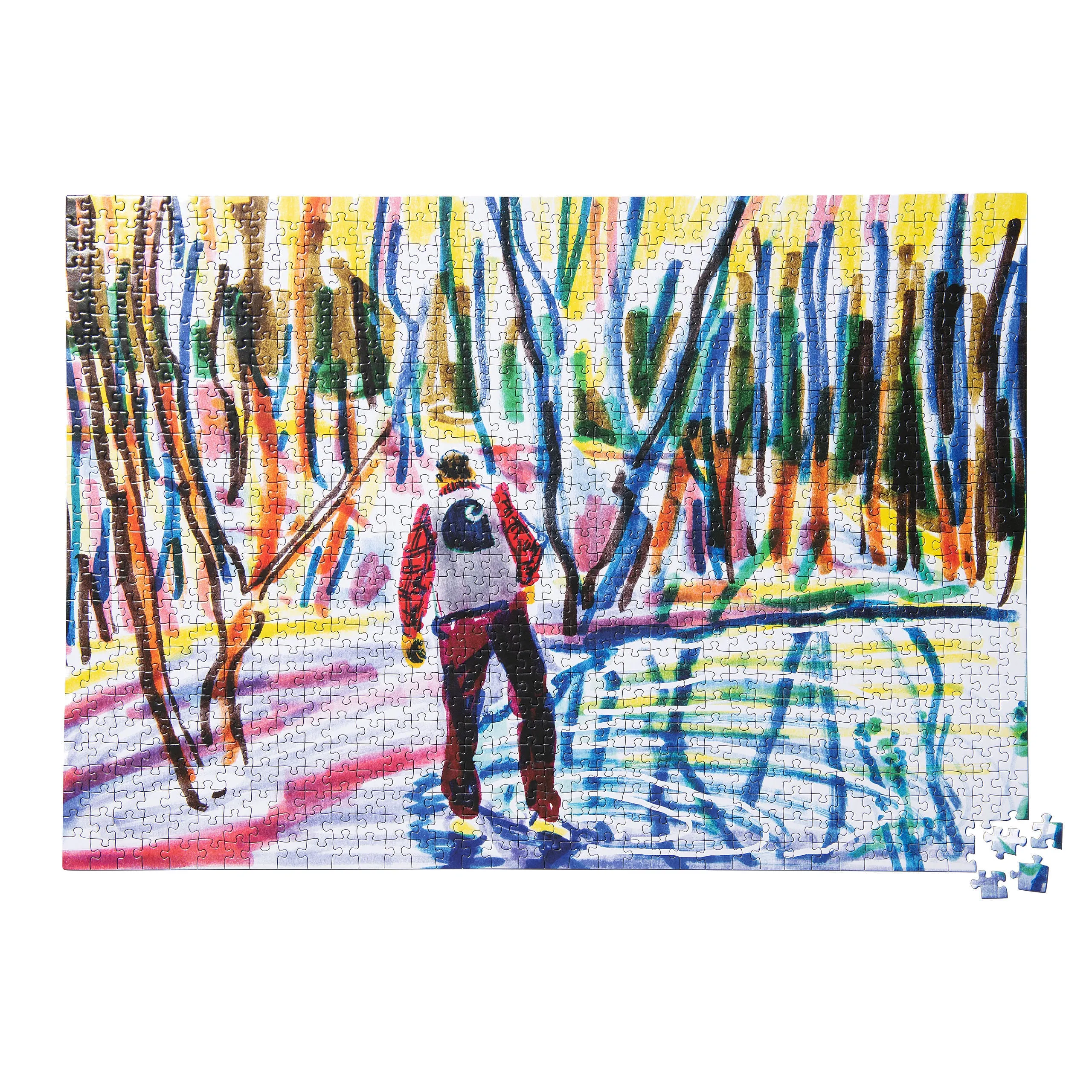 OLLIE MAC ICY LAKE PUZZLE MULTICOLOR