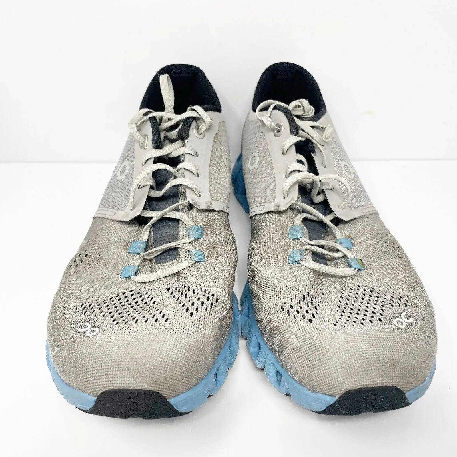 On Mens Cloud X Gray Running Shoes Sneakers Size 9