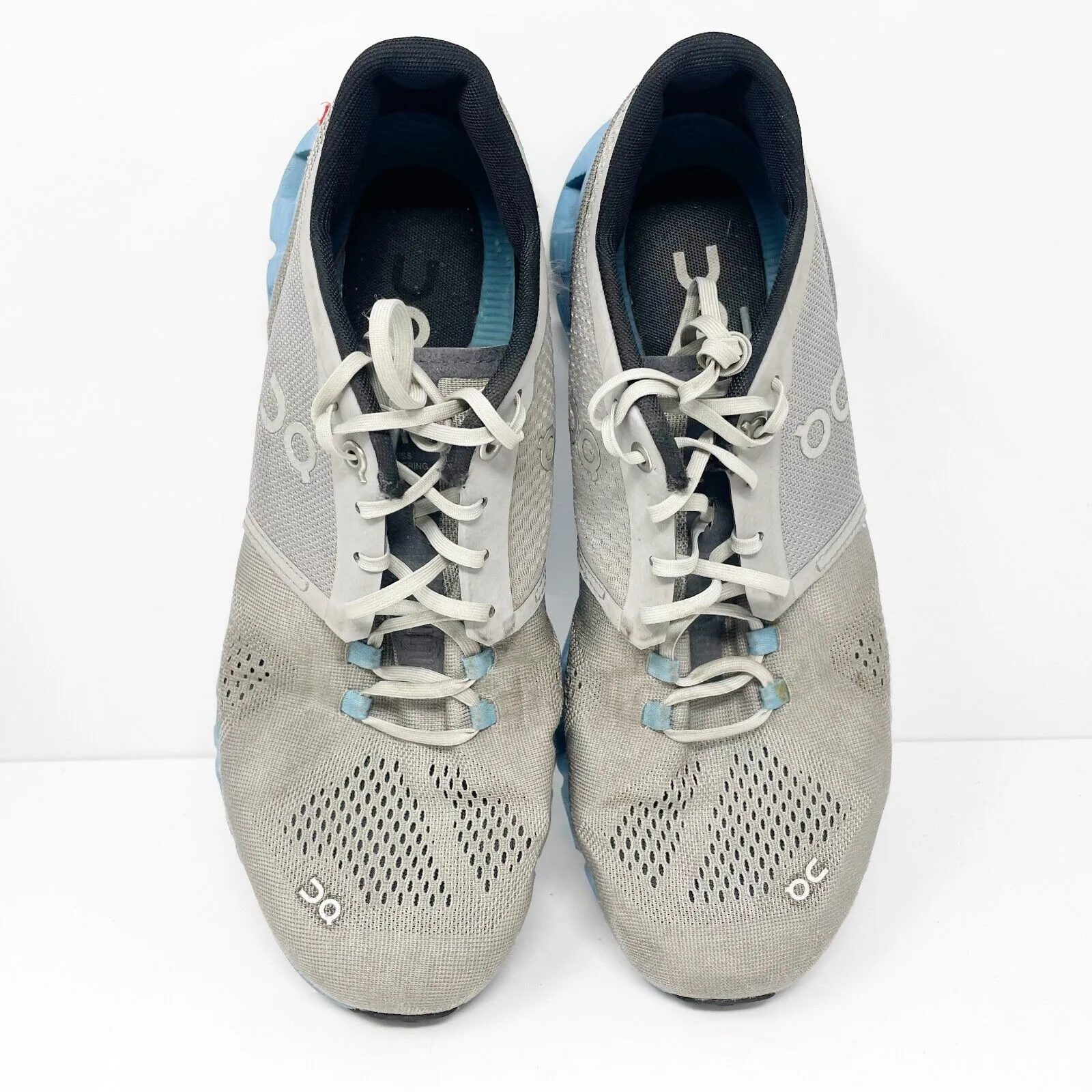 On Mens Cloud X Gray Running Shoes Sneakers Size 9