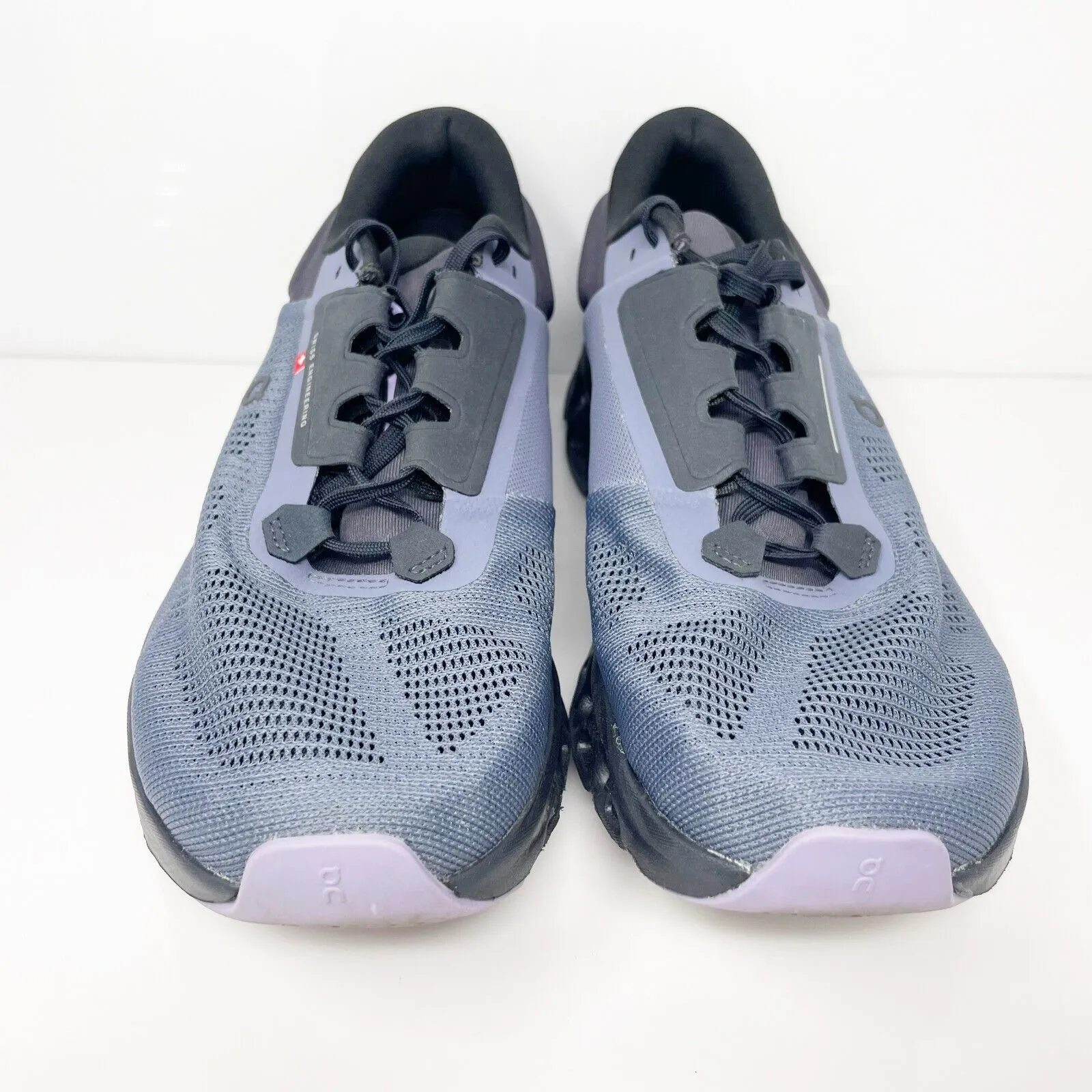 On Womens Cloudstratus 3 Blue Running Shoes Sneakers Size 11