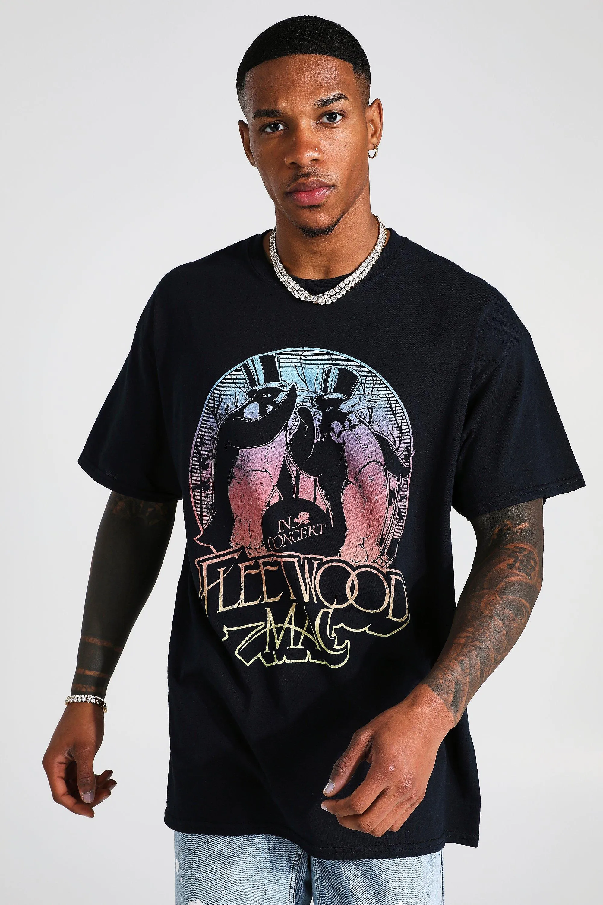 Oversized Fleetwood Mac License T-shirt