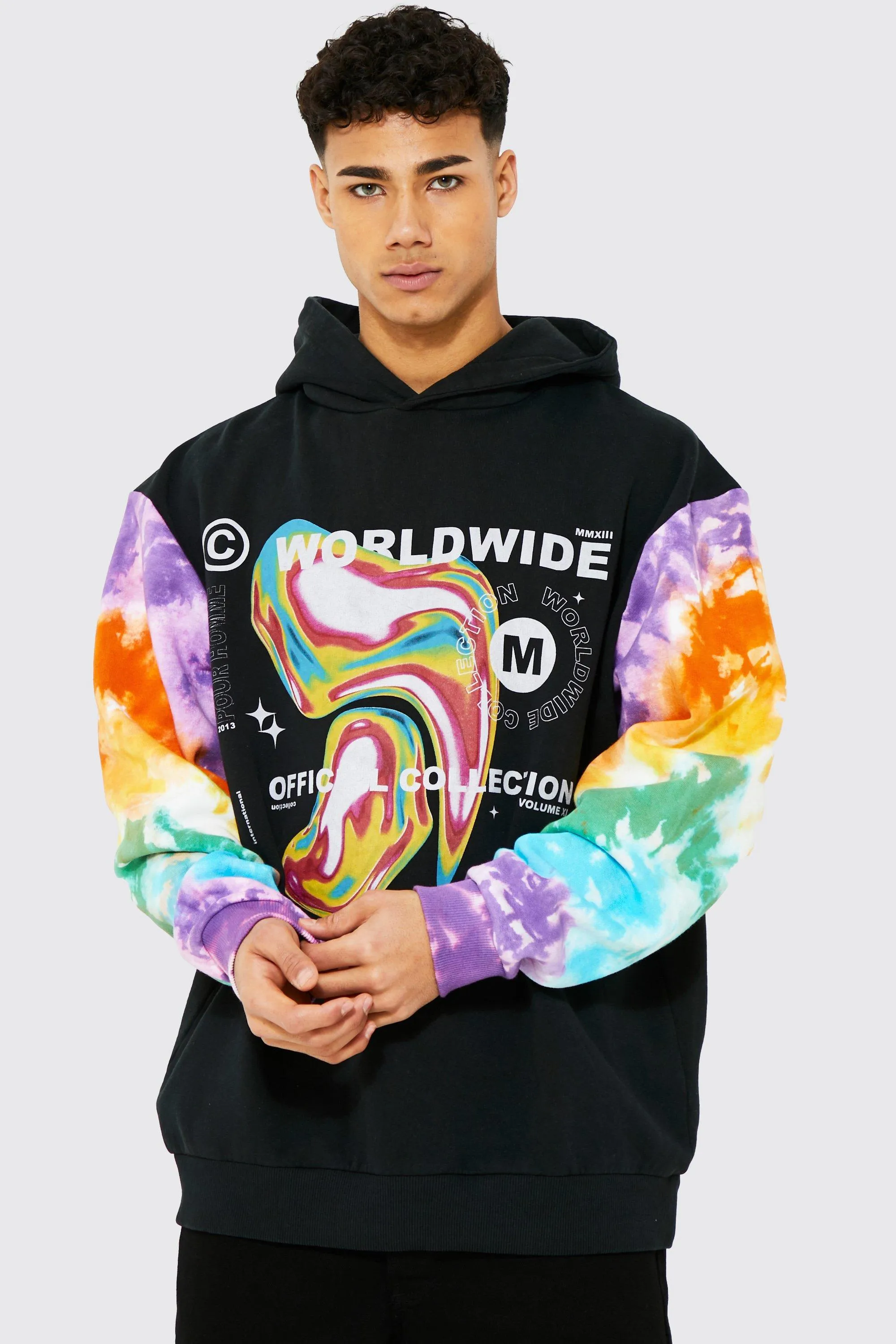 Oversized Tie Dye Hoodie