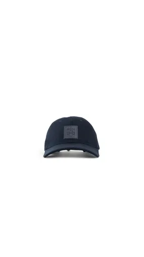 Patch Cap In Canvas - Deep Navy