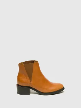 Peru Round Toe Ankle Boots