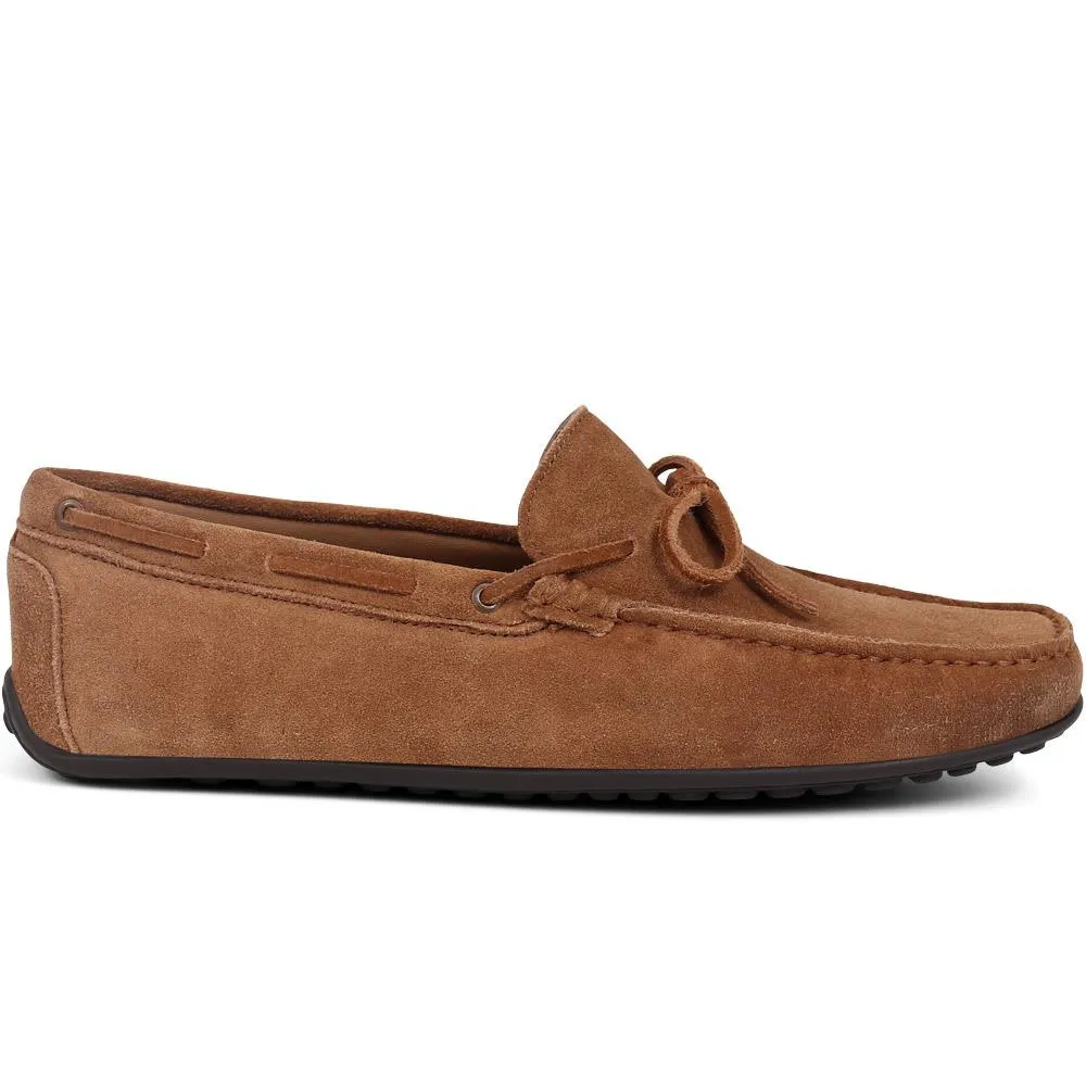 Plymouth Leather Moccasins  - PLYMOUTH / 325 094