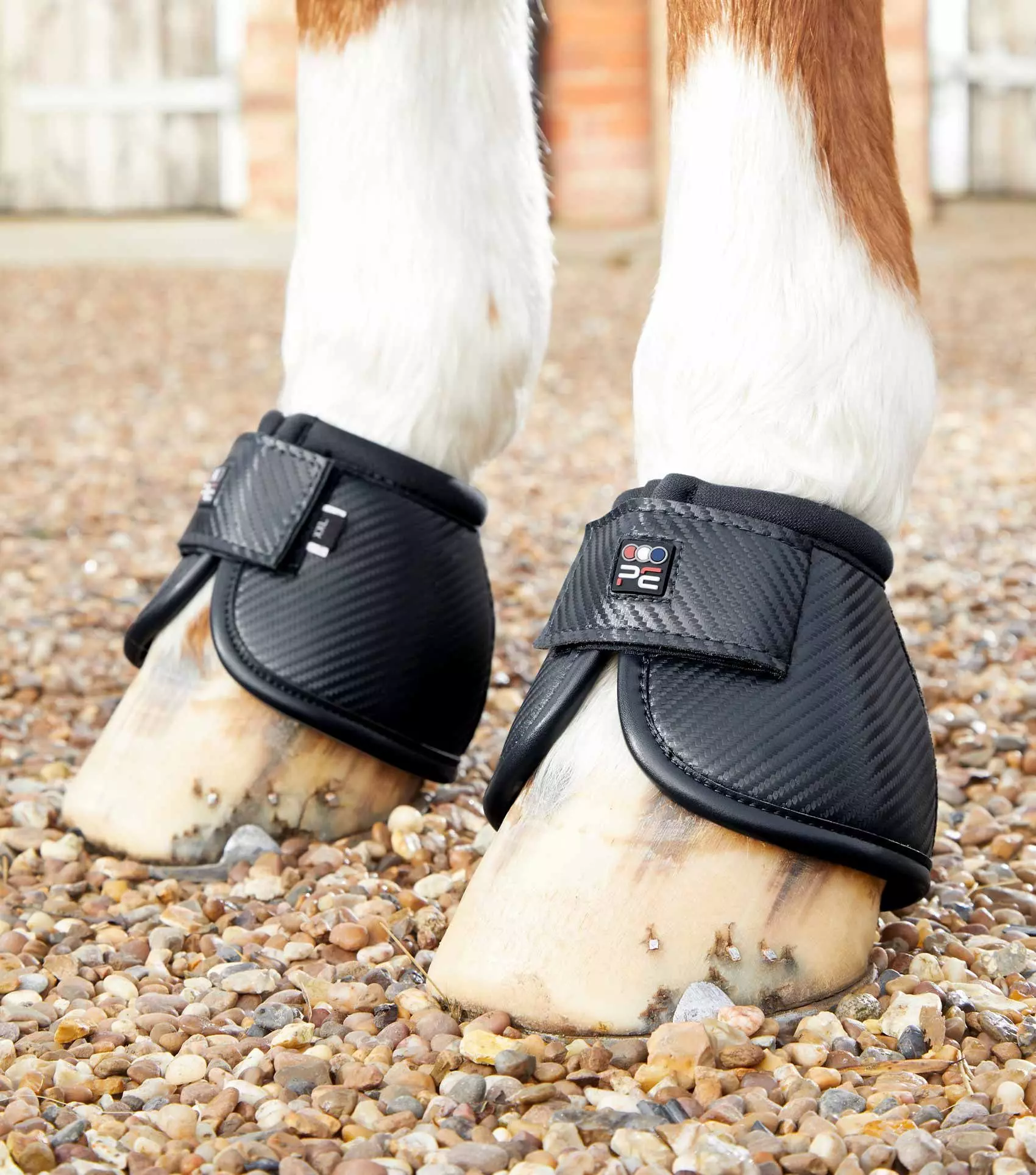 Premier Equine Carbon Tech Kevlar No-Turn Over Reach Boots