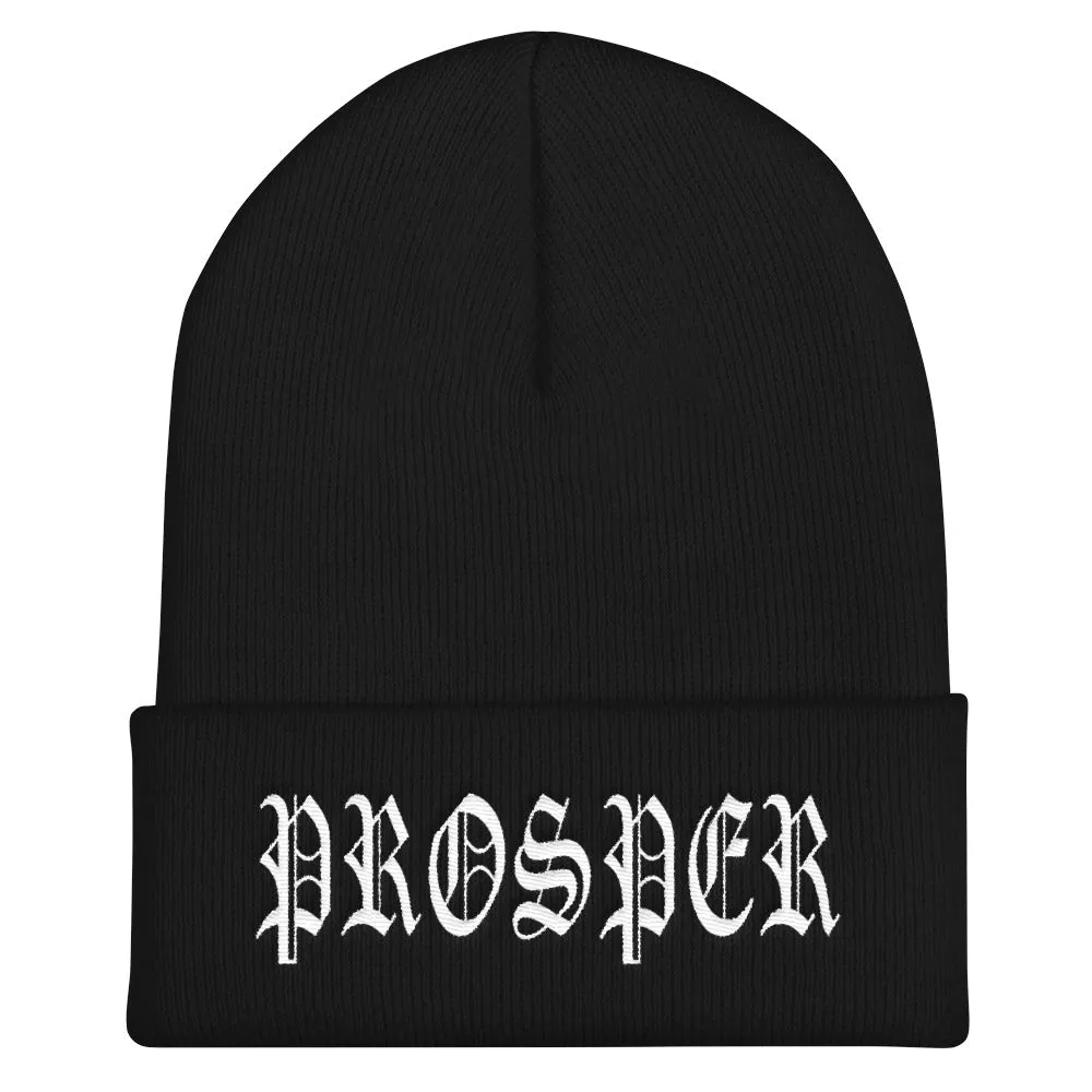 PROSPER CUFFED BEANIE BLACK