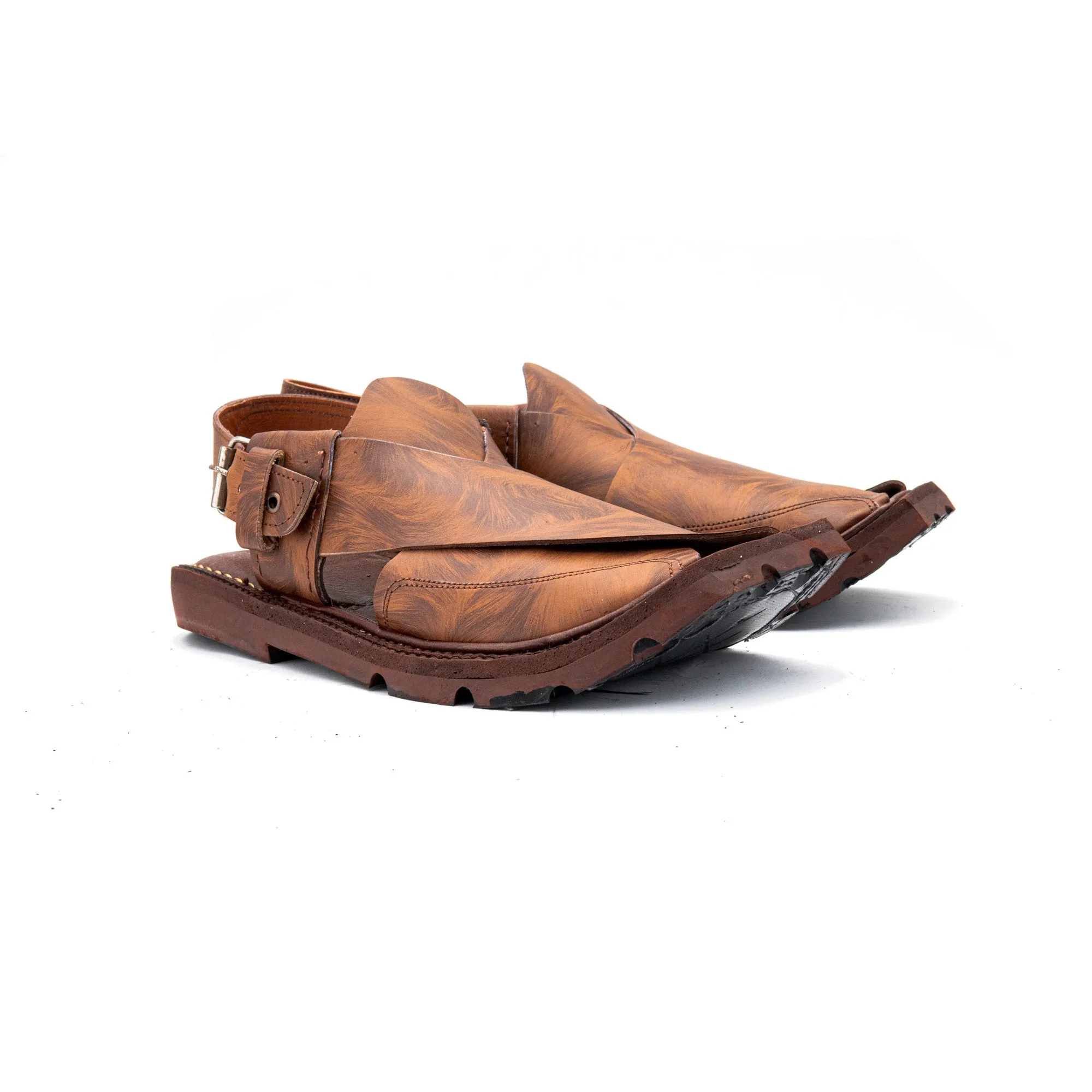 Pure Leather Charsadda Chappal H33