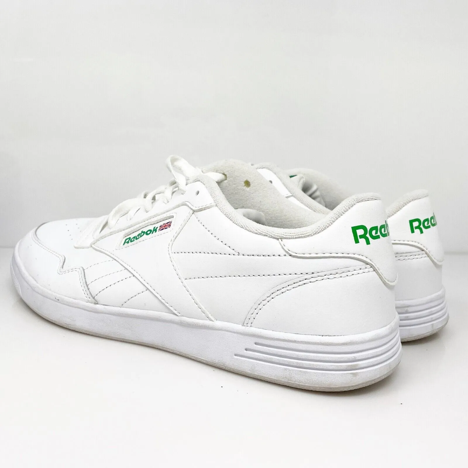 Reebok Mens Club Memt V67512 White Casual Shoes Sneakers Size 10.5