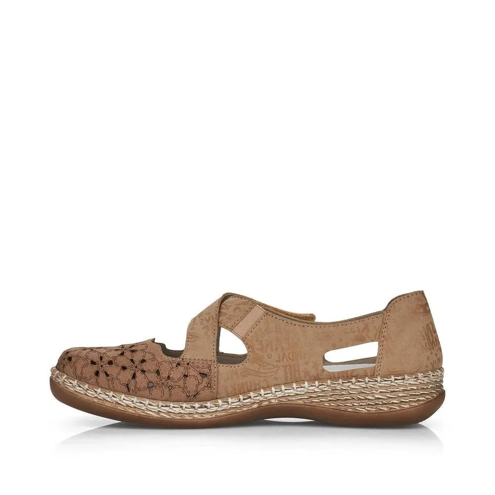 Rieker Women's Daisy 464H4-62 - Shell/Camel