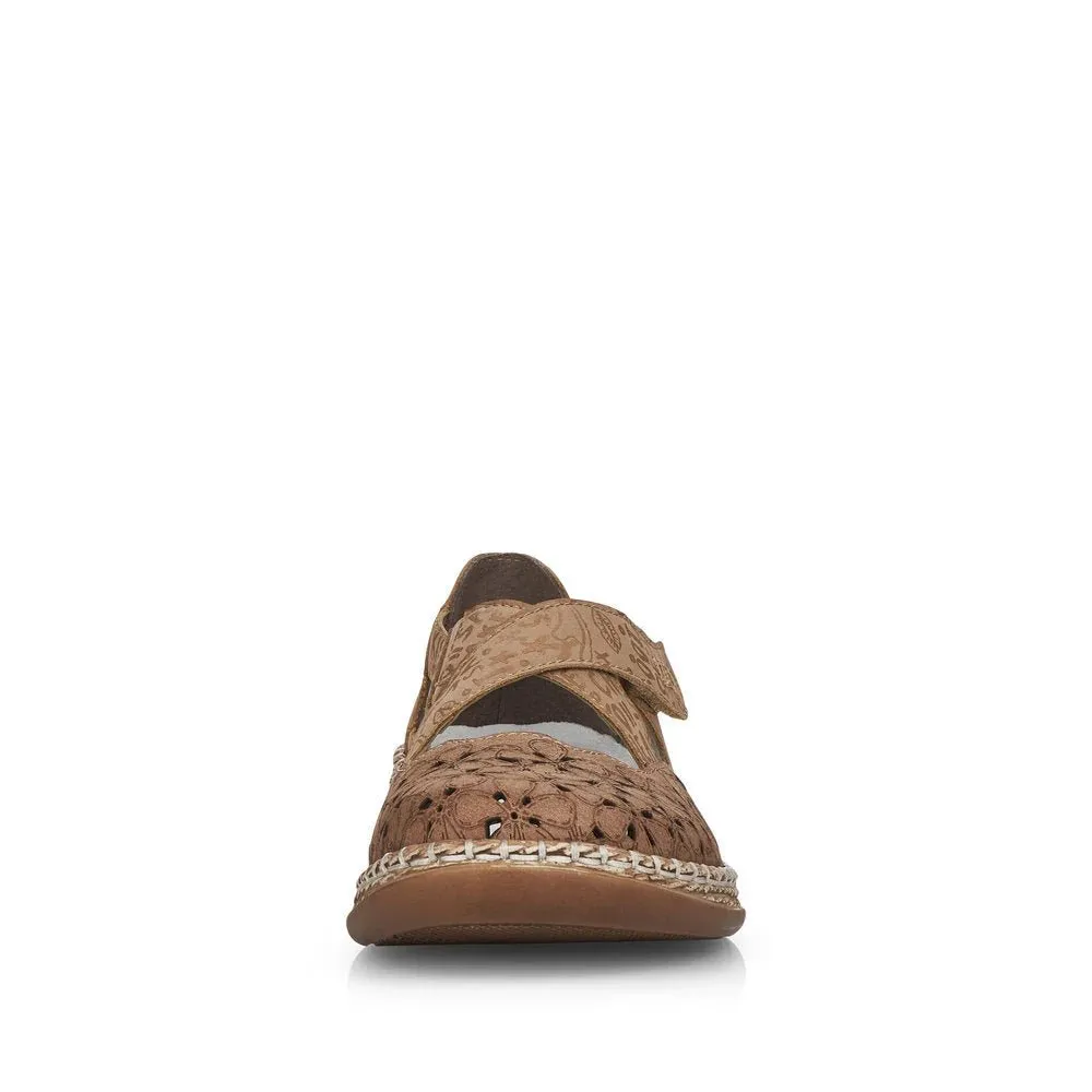 Rieker Women's Daisy 464H4-62 - Shell/Camel