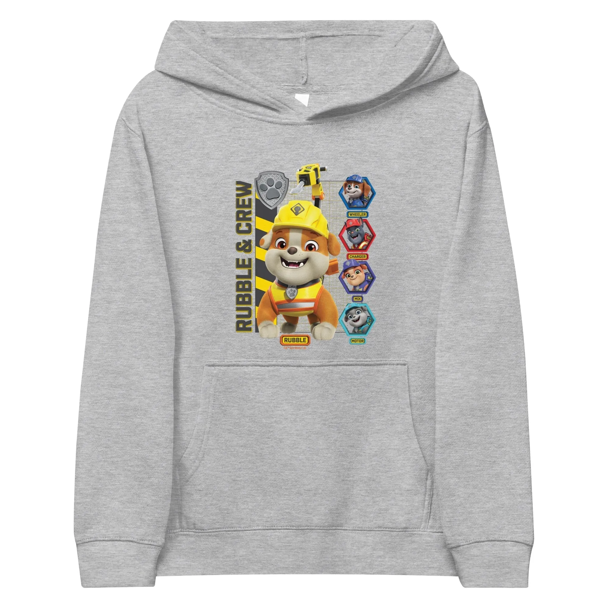 Rubble & Crew Characters Kids Hoodie