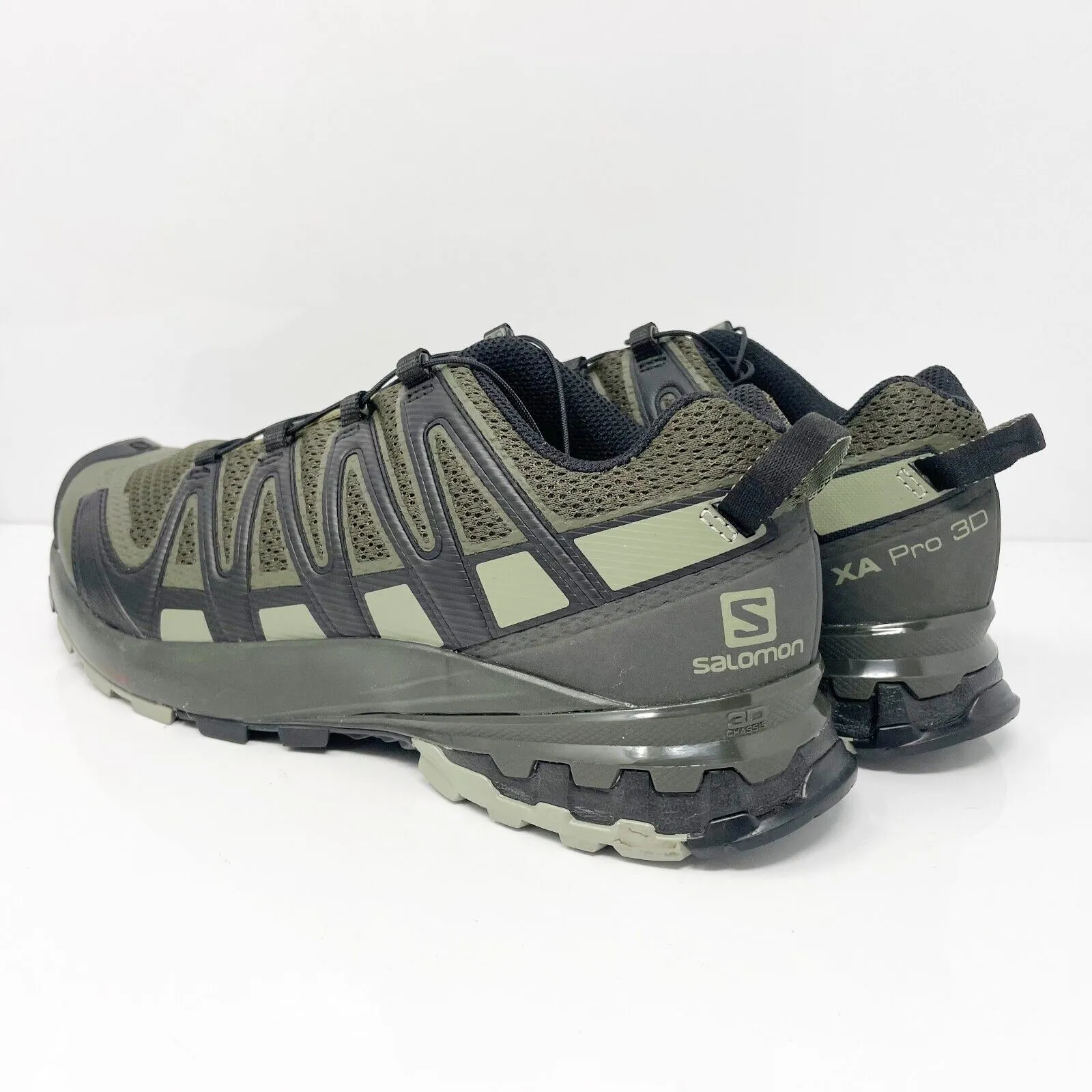 Salomon Mens XA Pro 3D V8 409882 Green Hiking Shoes Sneakers Size 7