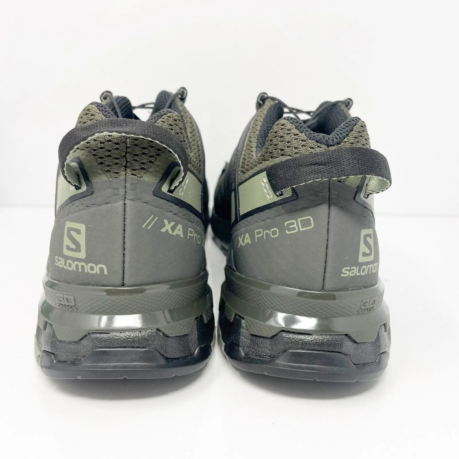 Salomon Mens XA Pro 3D V8 409882 Green Hiking Shoes Sneakers Size 7