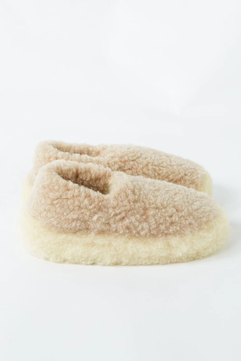 Siberian Beige Slippers Womens