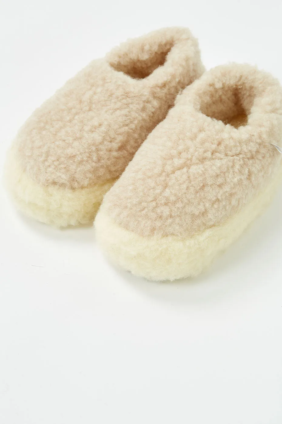 Siberian Beige Slippers Womens