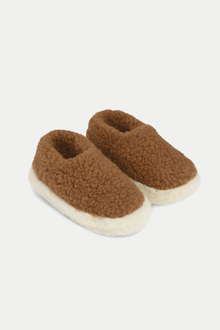 Siberian Brown Slippers Mens