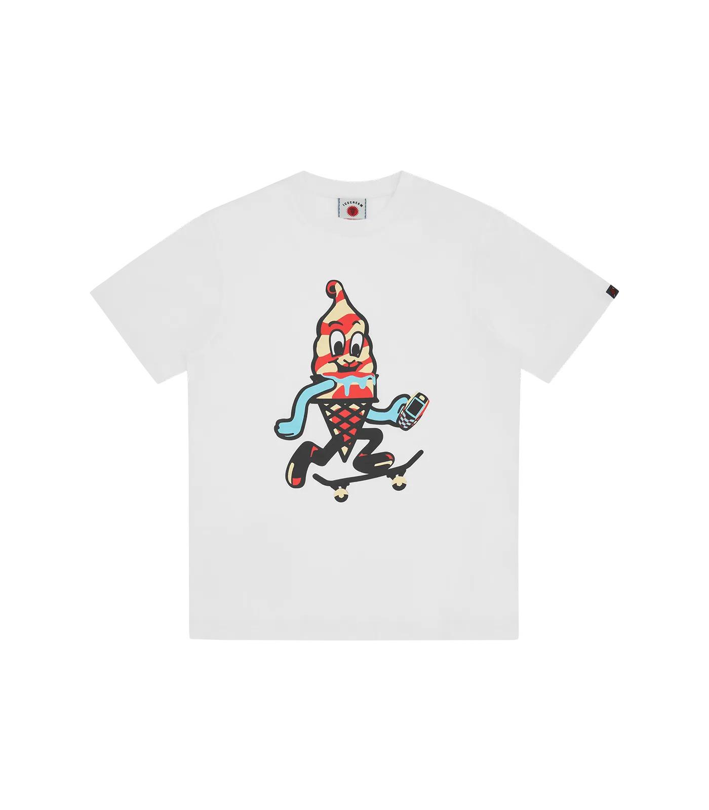 SKATE CONE T-SHIRT - WHITE