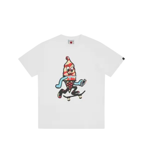 SKATE CONE T-SHIRT - WHITE