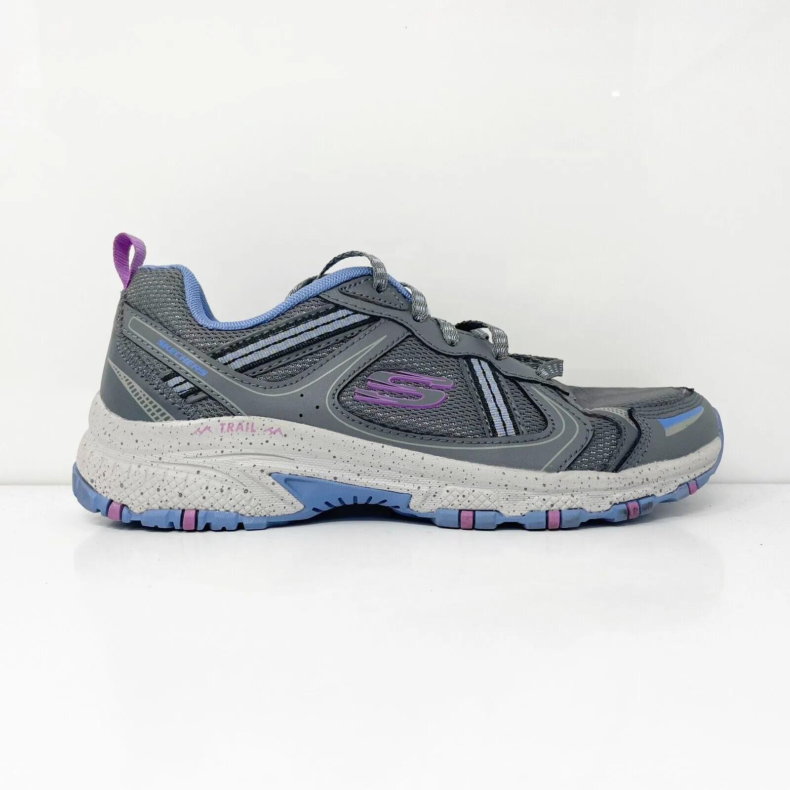 Skechers Womens Hillcrest Vast Adventure 149820 Gray Running Shoes Sneakers 6.5