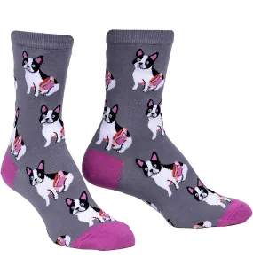 SOCK it to me Women's Crew Socks (Prints) - Where Treats Go