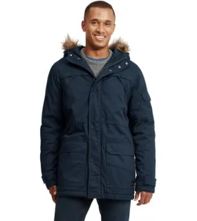 SOLID Giacca da Uomo in Cotone Parka Autunno Regular Fit Danello Insignia-Blu