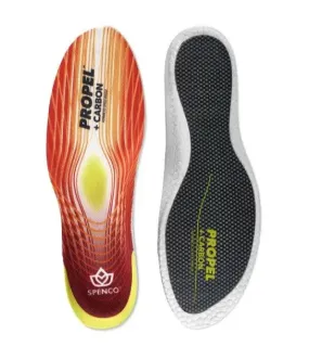 Spenco Propel + Carbon Performance Insoles (Unisex) Size Mens US 10-11.5 Womens US 11-12.5