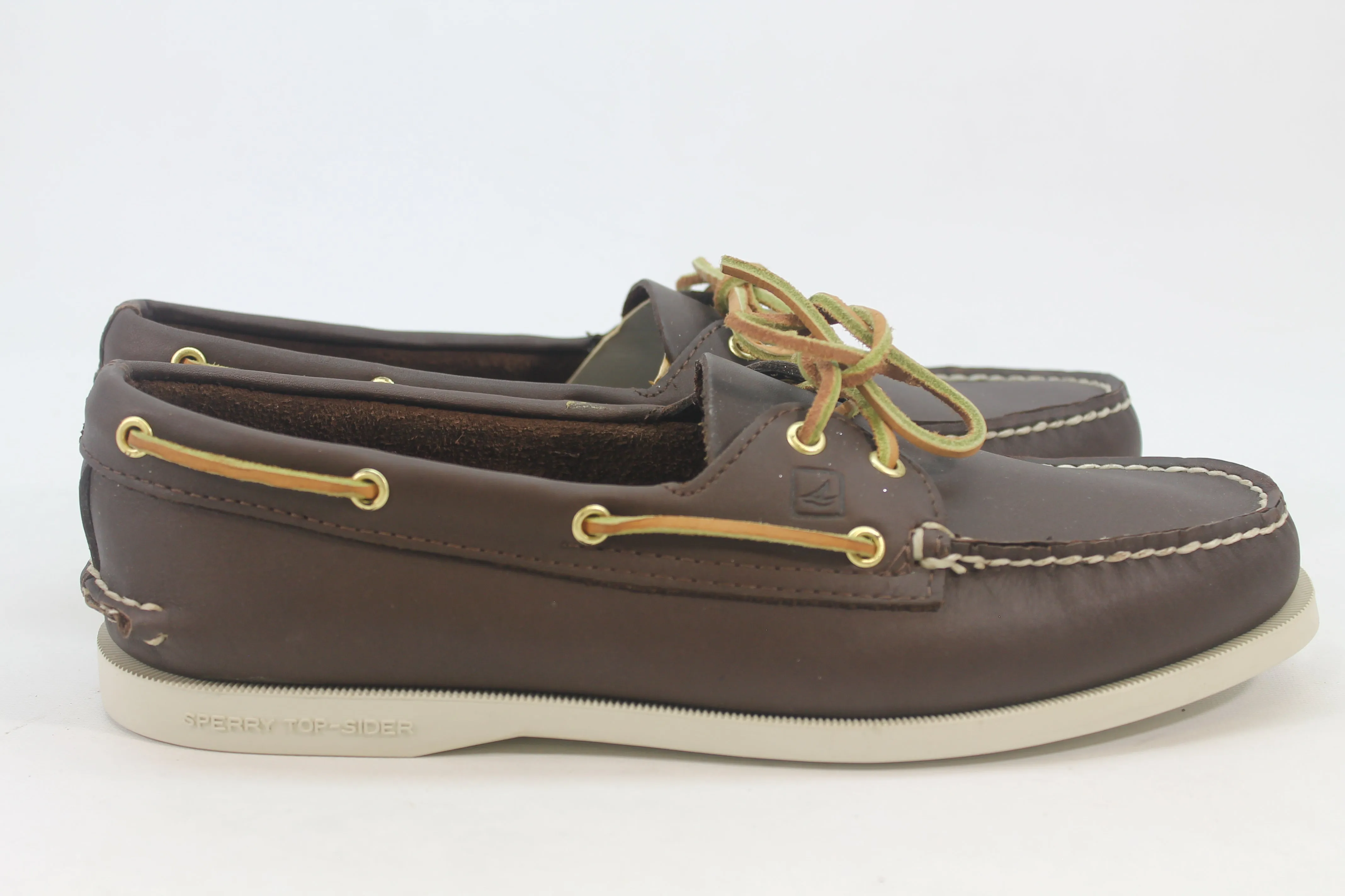 Sperry-Top Sider Authentic Original Women's Brown Boat Shoe 11M (ZAP12317)