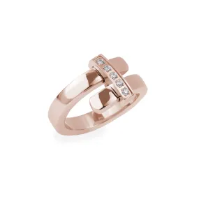 Stainless bar ring - JOELLE