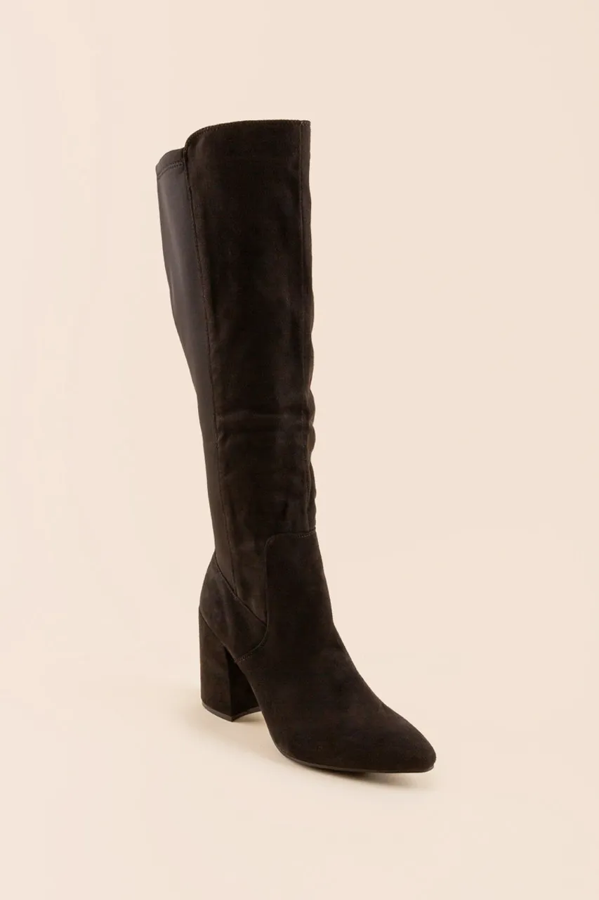 Sugar Essay Knee High Boots