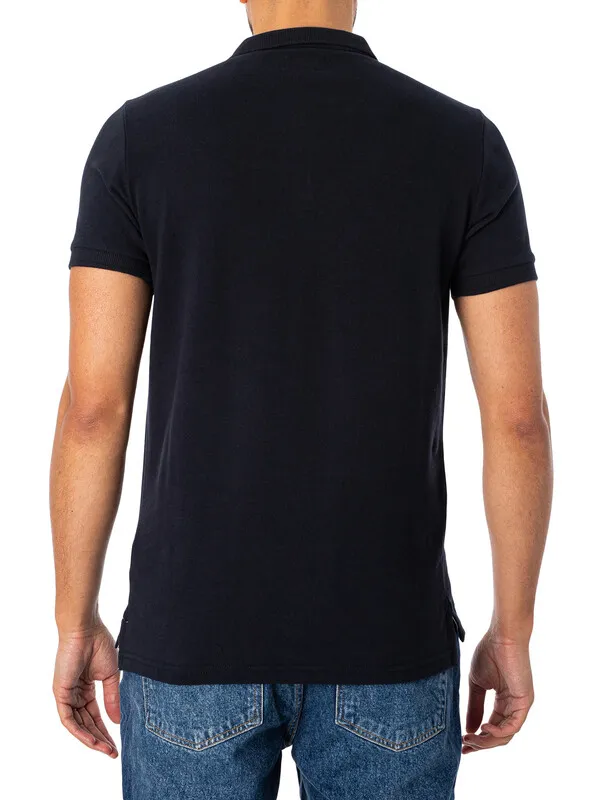 Superdry Classic Pique Polo Shirt - Eclipse Navy