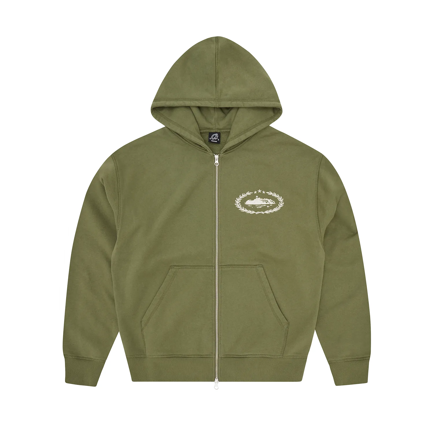 SUPERIOR ROYALE ZIP HOODIE [OLIVE]