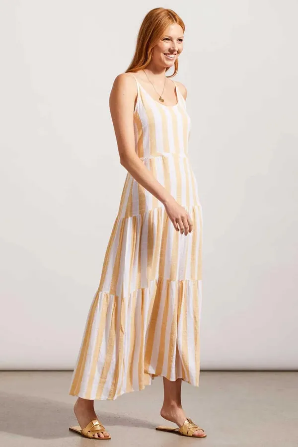 Tribal Linen Maxi Dress