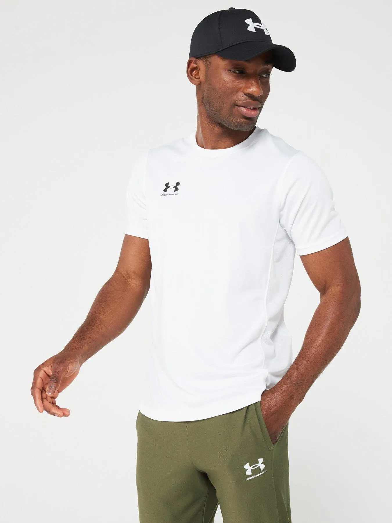 UNDER ARMOUR Challenger T-Shirt - White