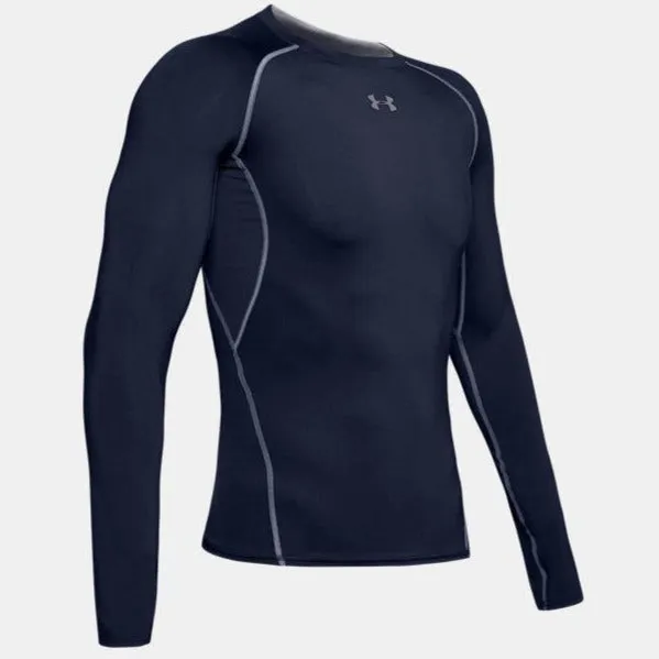 Under Armour HG Compression LS Top - Navy