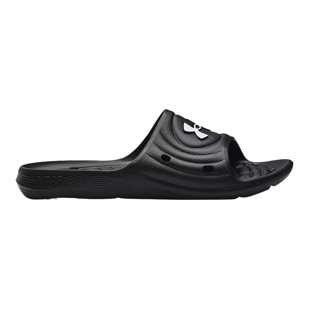 UNDER ARMOUR MEN'S LOCKER IV SANDAL - BLACK