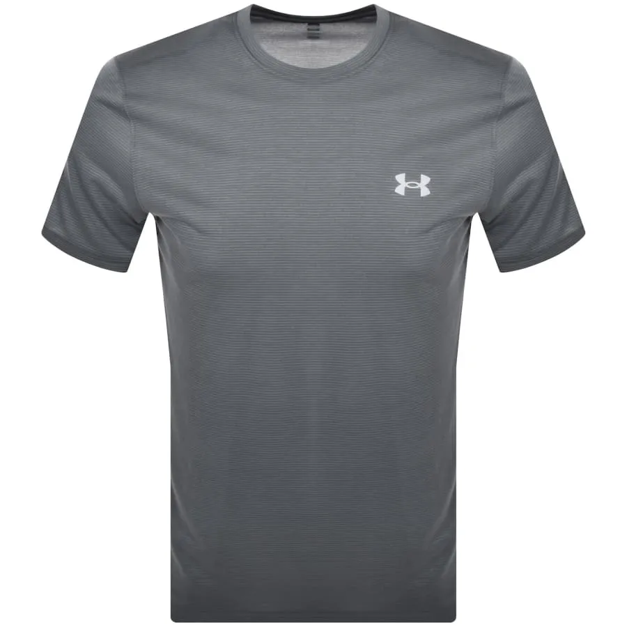 Under Armour Streaker T Shirt Grey