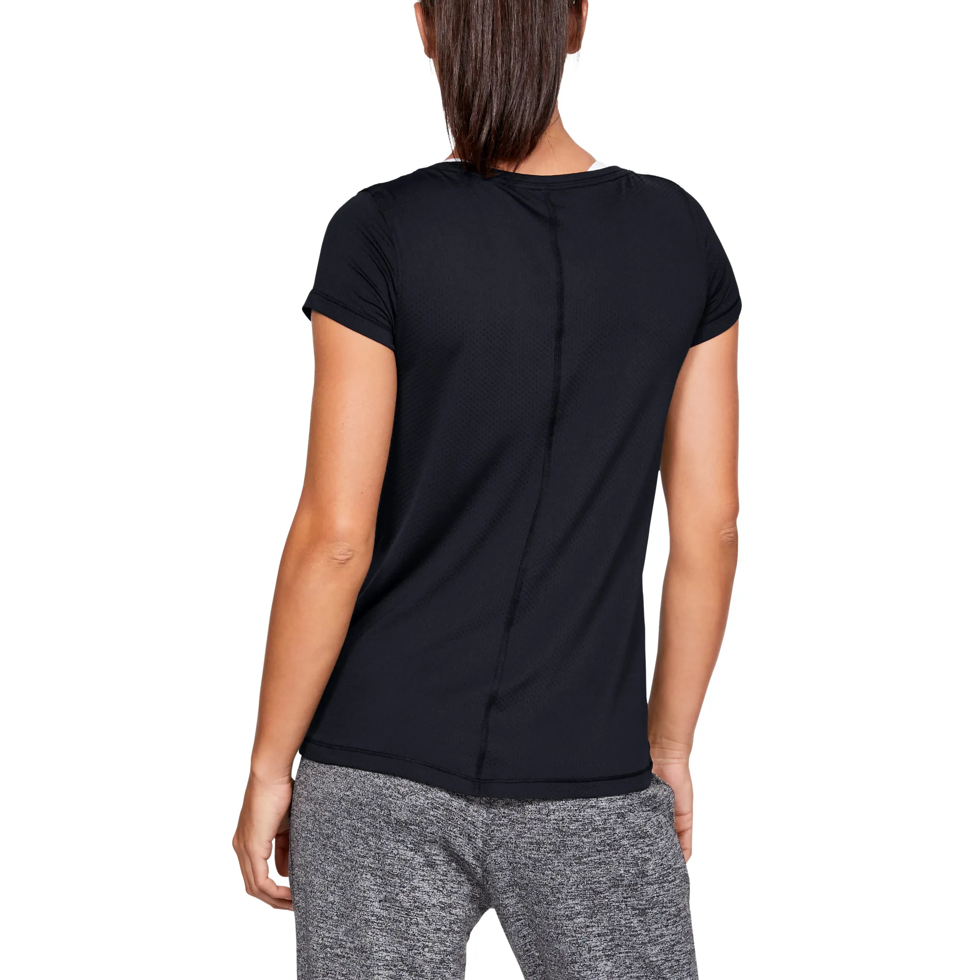 Under Armour Women's HeatGear Armour Short Sleeve Black | Buy Under Armour Women's HeatGear Armour Short Sleeve Black 