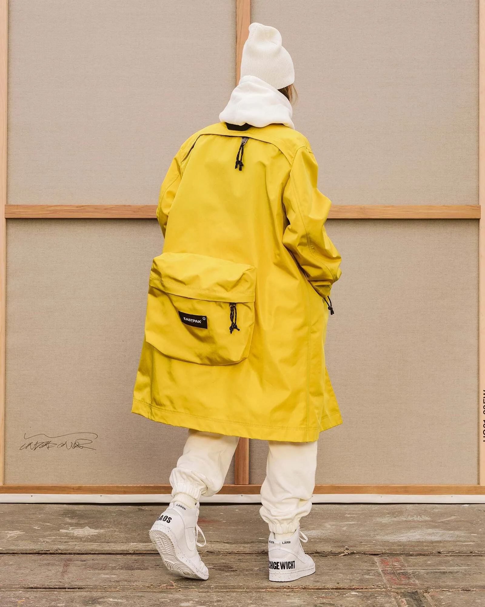 Undercover EASTPAK Men’s Mac  Yellow