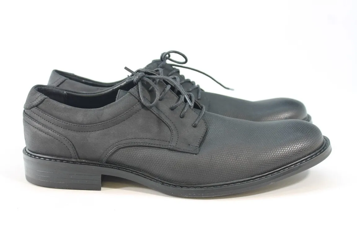 Unlisted Buzzer Men's Black Oxfords 11M(ZAP14986)