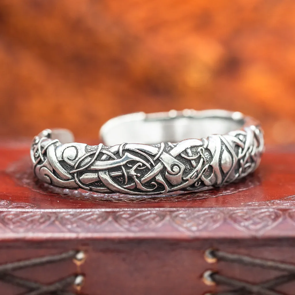 Urnes Viking Beast Arm Ring