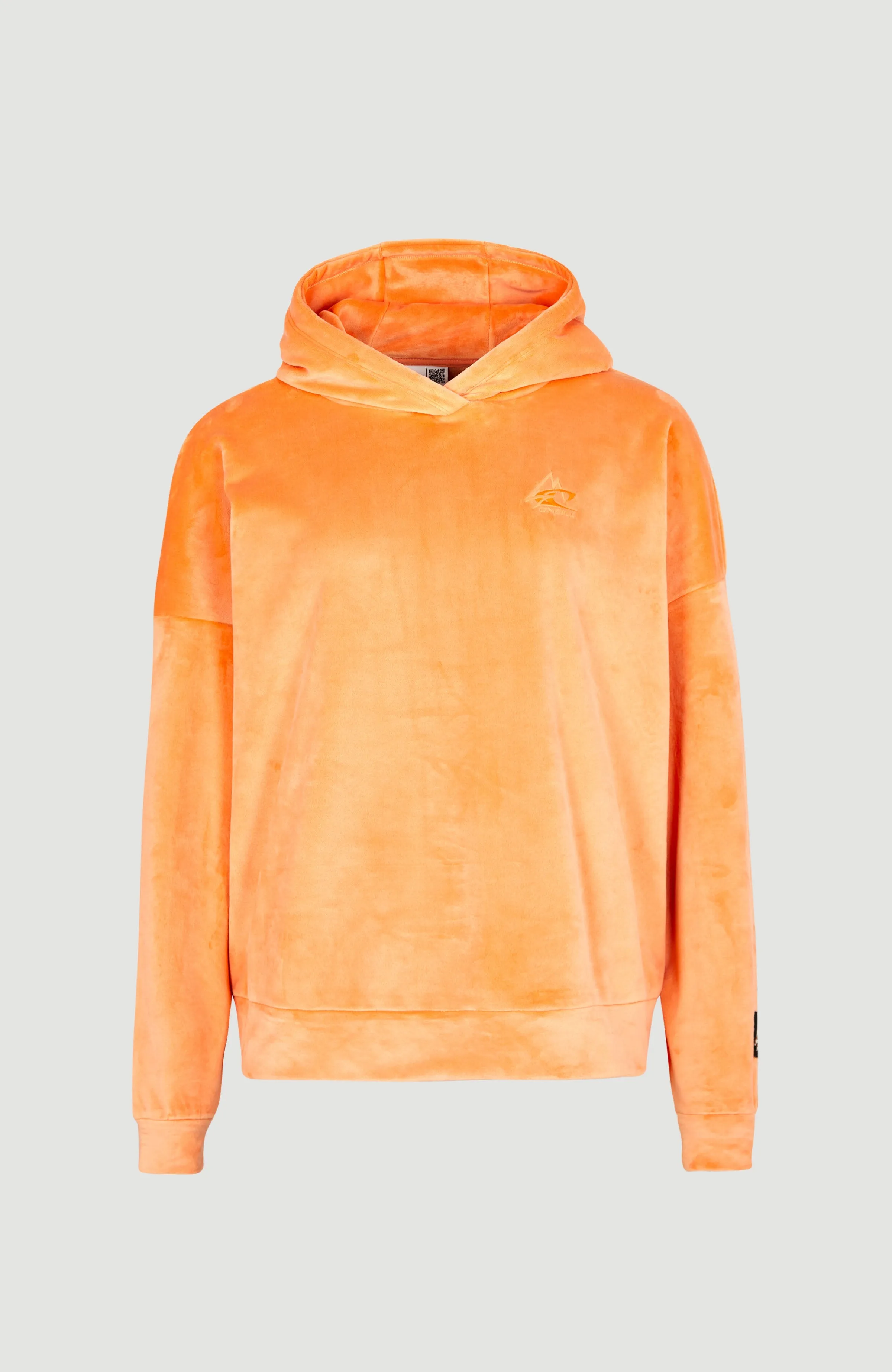 Velour Hoodie Fleece | Giorgia Peach