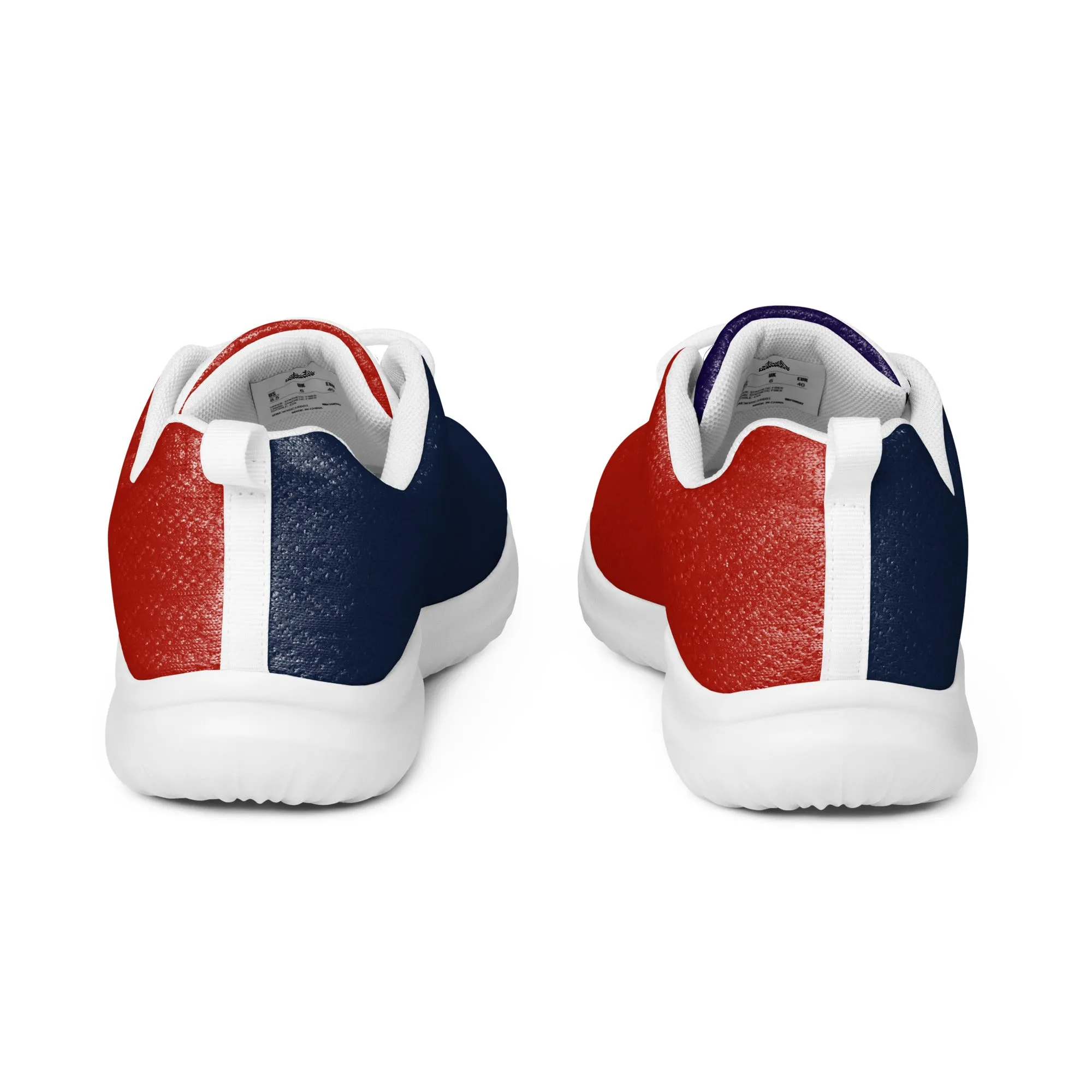 Women’s athletic shoes Red, White, and Blue