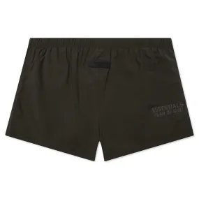 Women's Running Short - Off Black