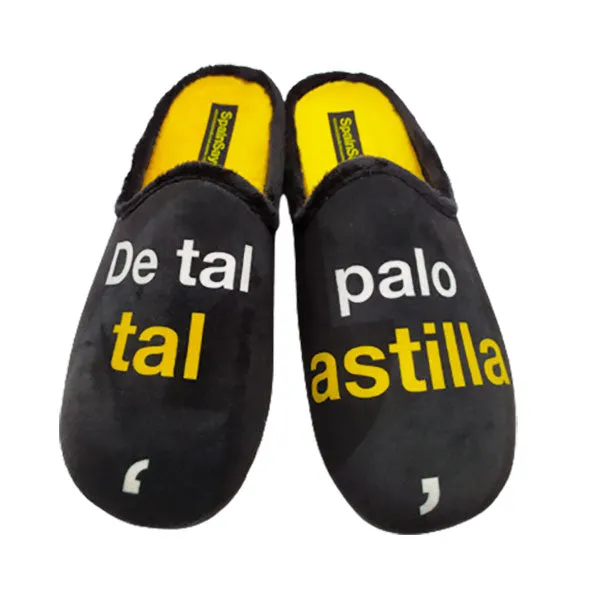 Zapatilla de casa Spainsays De tal palo tal astilla